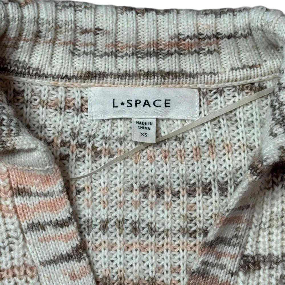 L*SPACE Layla Sweater in Solstice Space Dye size XS